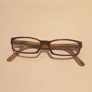 Vintage VERSACE dark Burgundy with Medusa Eyeglasses Frames